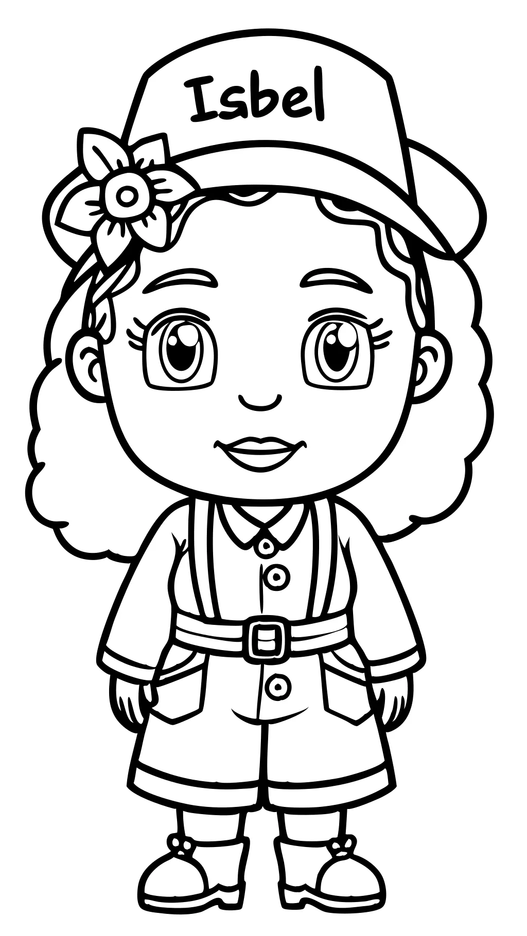 coloriages Isabel